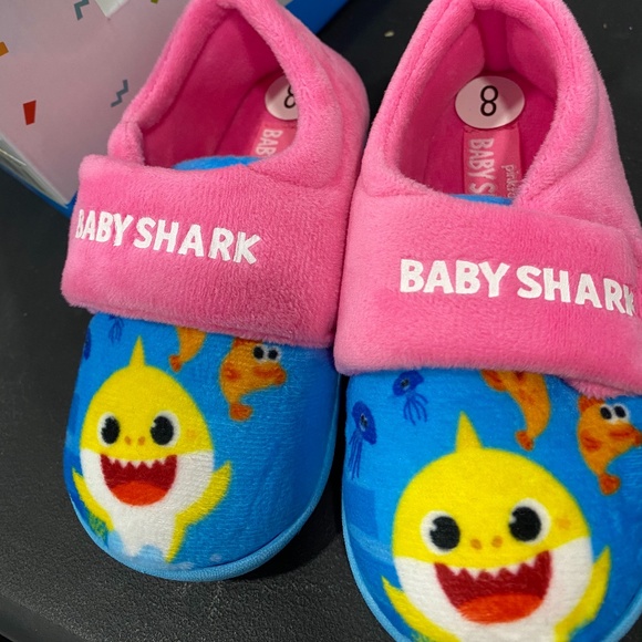 wallpapers Baby Shark Slippers For Toddlers poshmark